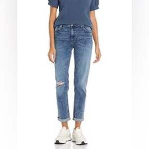HUDSON Lana Boyfriend Medium Wash Jeans Size 26 Elevated Basic Minimalist